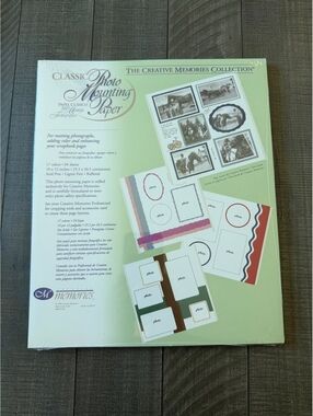 Creative Memories Classic Photo Mounting Paper from 1998